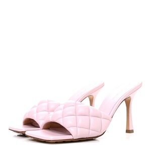Bottega Veneta Nappa Matelasse Padded Mule Size 38 NIB